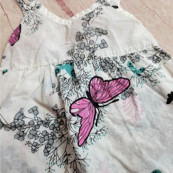 Max Grey butterfly tank top 18-24 mo - Picture 2 of 3